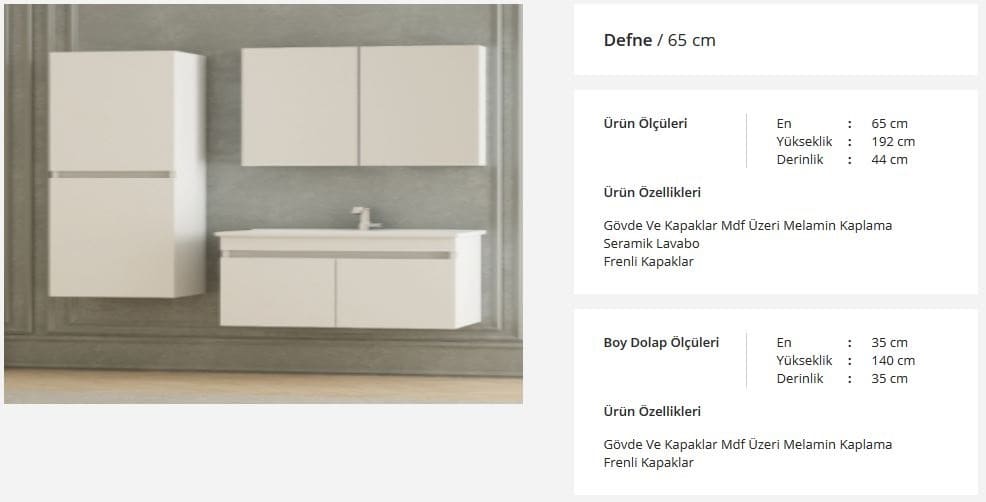BANYO DOLAPLARI
